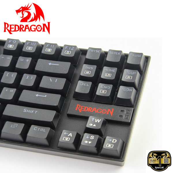 REDRAGON K552 KUMARA RGB MECHANICAL GAMING KEYBOARD. 