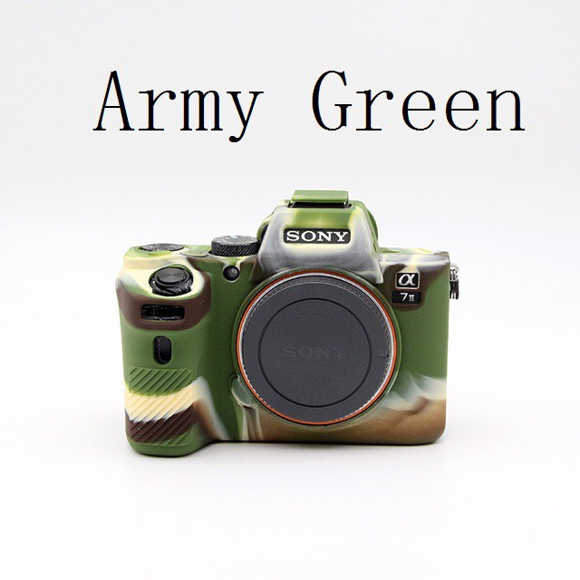 For Sony A7 II A7II A7R mark2 a7s2 A7R2 Silicone Camera Bag Soft Silicone Camera Protective Case. 