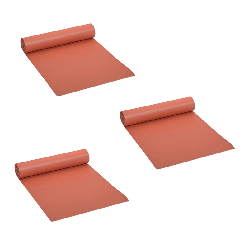 3X 45.7cmx53.3M Pink Kraft Butcher Paper Roll Food Grade Peach Wrapping Paper for Smoking Meat of All Varieties. 