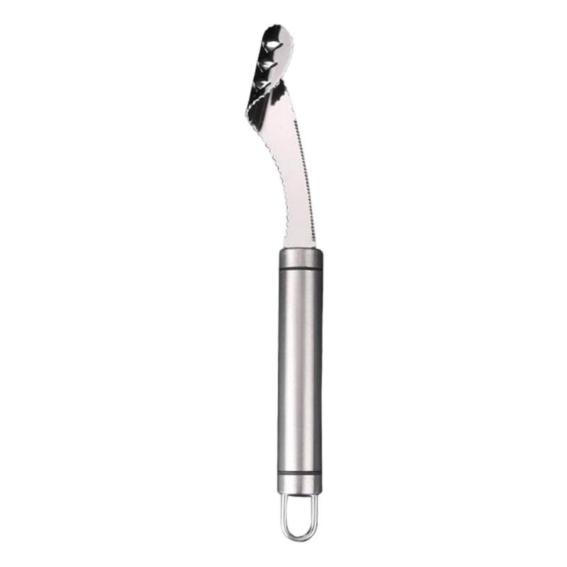Jalape Corer Stainless Steel Chili Core eseeder ucchini er Corer And emoer With Serrated Edges For Vegetable. 
