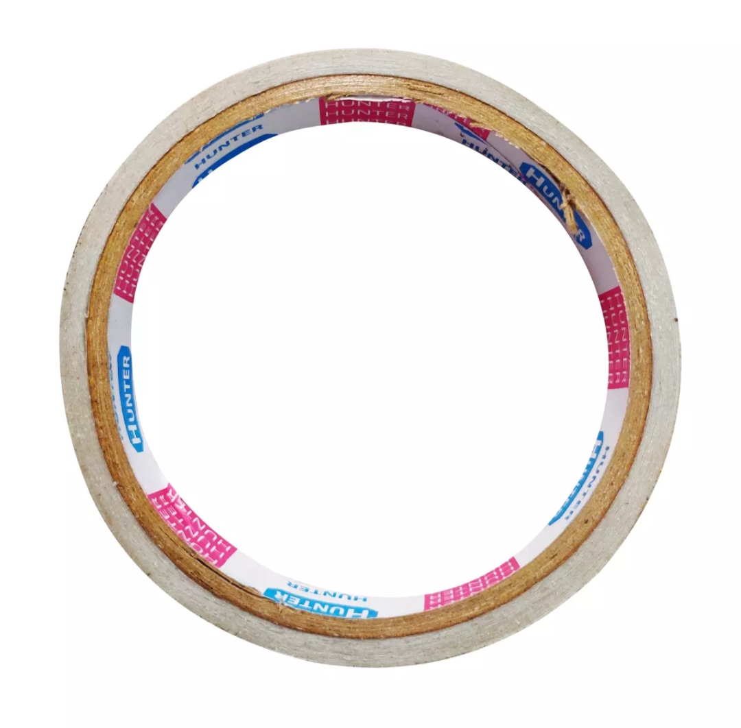 Both side 0.5inch tape-2pc/two side tape/Double Side tape/0.5 Inch Best Quality Double Sided Tape/Hunter Half inch Double Tape. 