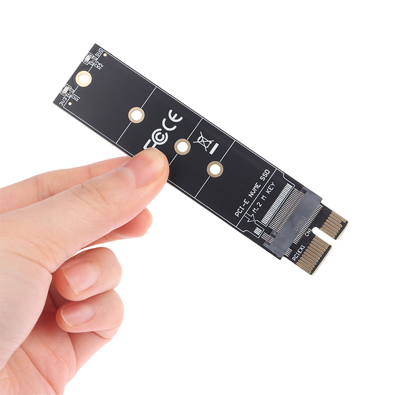 PCIE to M2 Adapter NVMe SSD M2 PCIE X1 Raiser PCI-E PCI Express M Key Connector Internal Solid State Drive Demoo. 