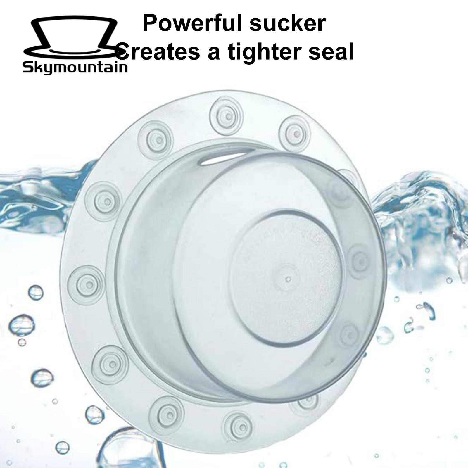 Suction Cup Bathtub Drain Block Strong Grip Bathtub Overflow Drain Cover for Better Bathing Leak-free Seal with Suction Cup Top Choice in Southeast Asia Bathtub Seal Suction Cup. 