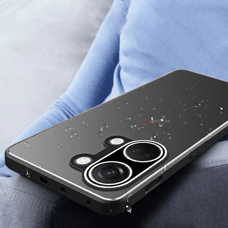 PlusCase for OnePlus Nord 3 5G Matte Metal Case Camera Protection TPU Frame Slim Back Cover. 