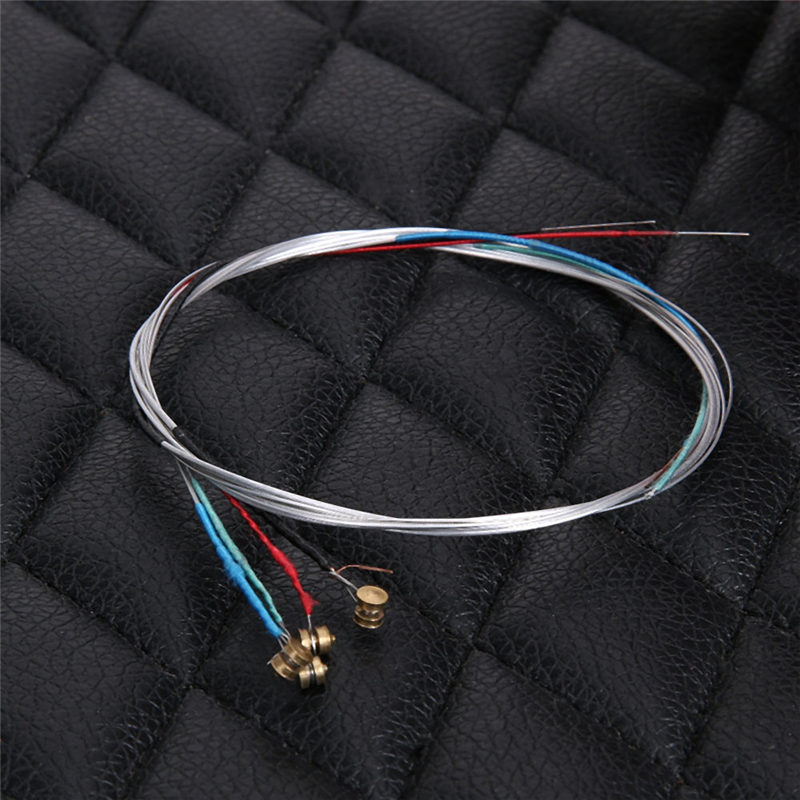 Violin Strings 4/4 Professional Full Set Violin String E-A-D-G Core Musical Instrument Parts Aluminum Violin Parts Accessories. 