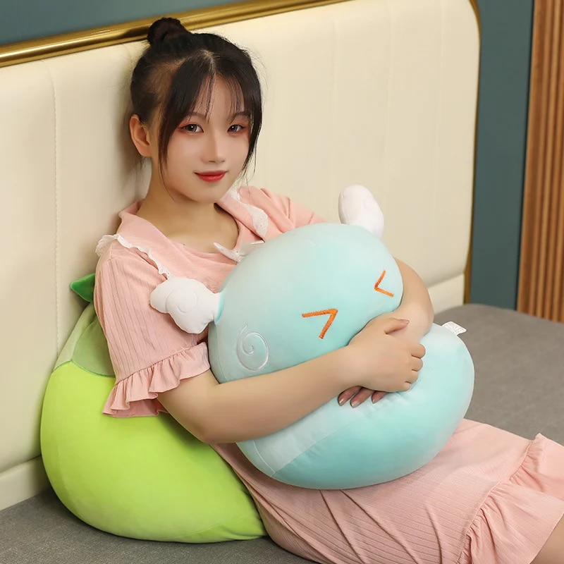 10-50cm New Game Genshin Impact Slime Plush Stuffed Anime Dolls Cute Soft Anemo Electro Pyro Slime Plush Toy Cartoon Xmas Gifts. 