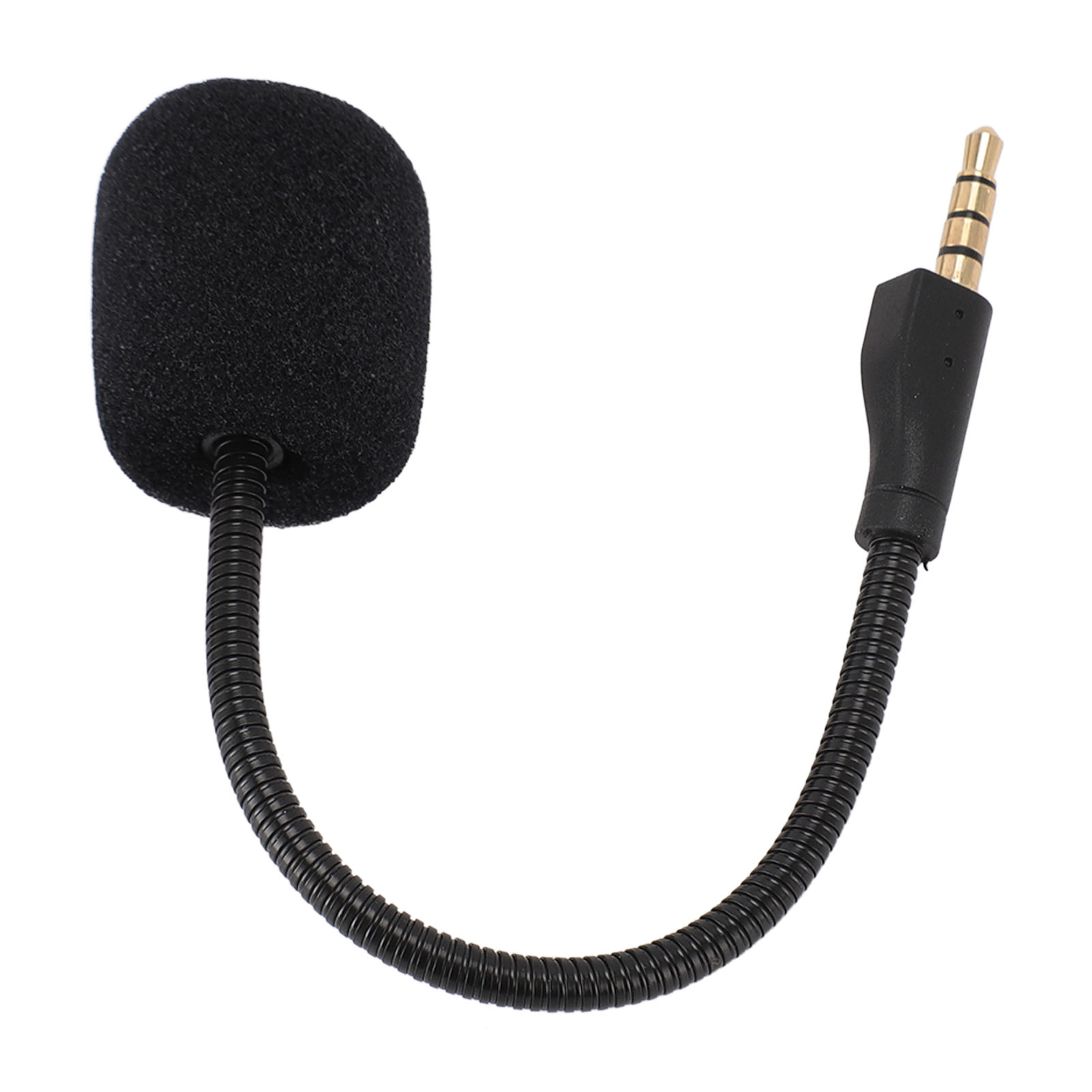 Detachable Microphone Boom, Noise Reduction Replacement Game Microphone with Foam for Headphones. 