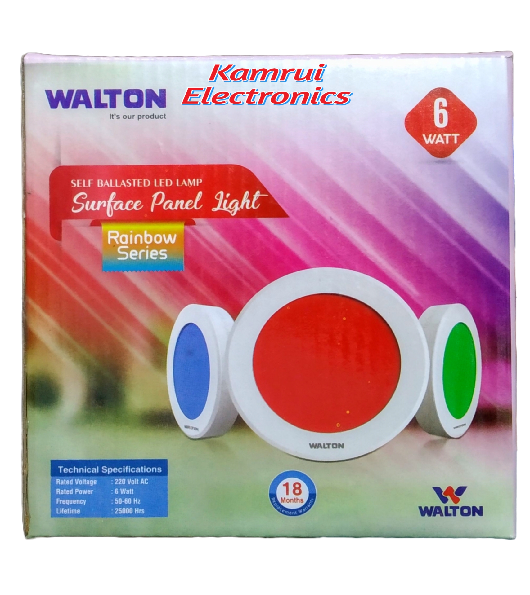 6 watt self ballasted led lamp