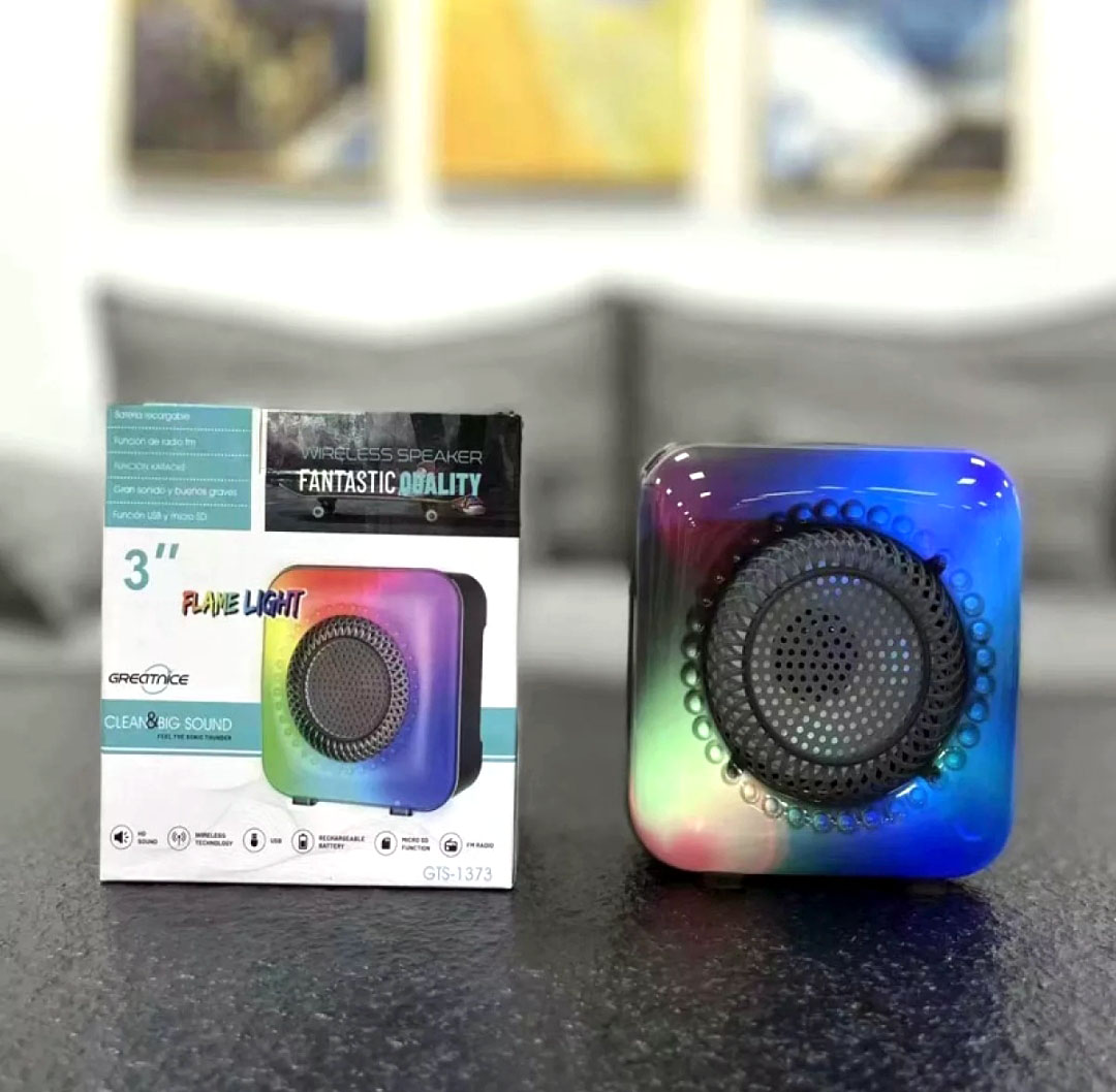 Gts 1373 Wireless Bluetooth With Flem Lite With Rechargeable Speaker - Bluetooth Speaker. 
