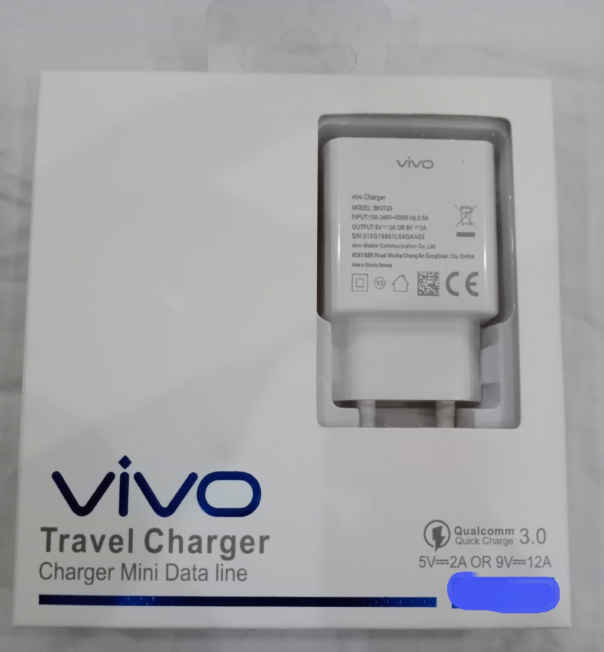 For Vivo S1 Fast Charger with Micro USB Data Cable For Vivo Vivo S1 U3 Y19. 