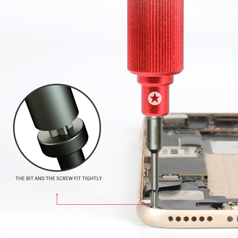 Screwdriver MECHANIC iShell 3D Max 6 In 1 Notebook Watch And Glasses Repair With Magnetic Screwdriver Set. 