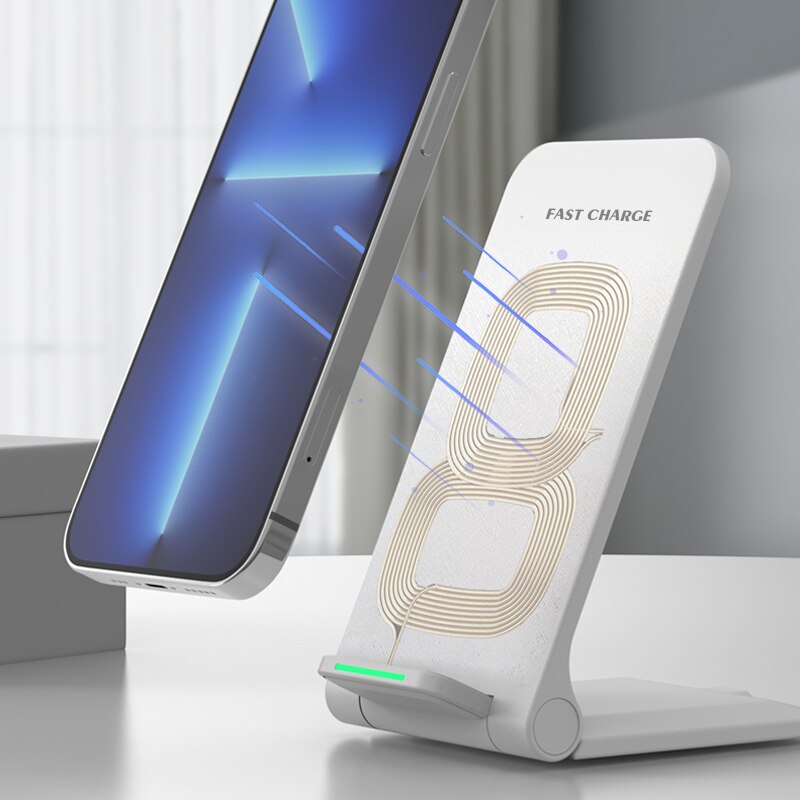 30W Qi Wireless Charger Dock for Samsung Galaxy S21 FE Wireless Induction Fast Charging Pad for Galaxy S22 Ultra. 