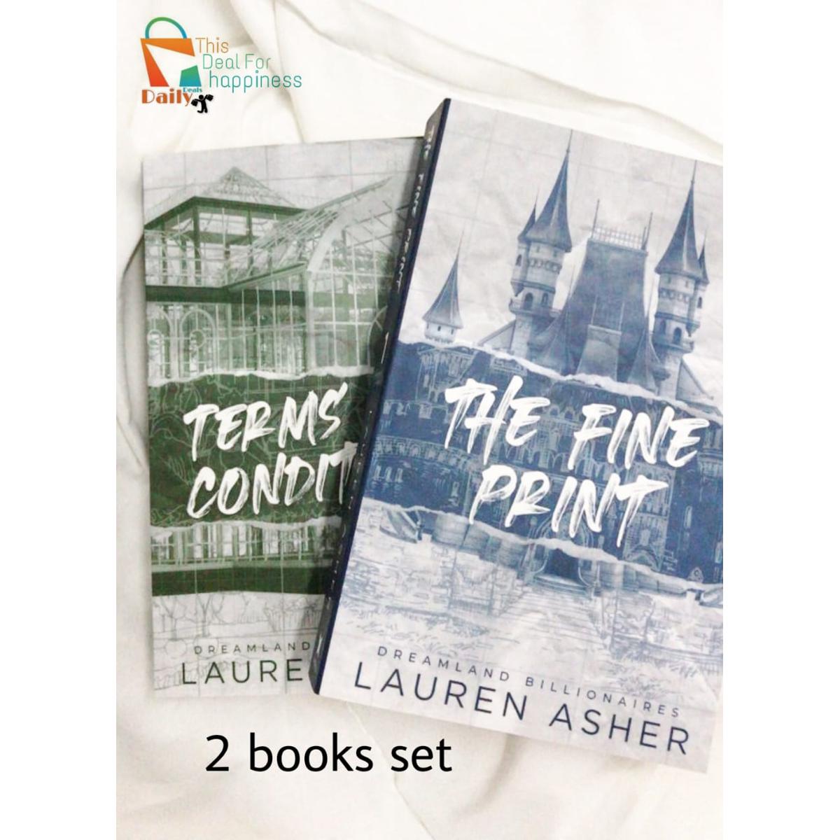 2books set ( Terms and conditions  and The Fine Print )  book by lauren washer