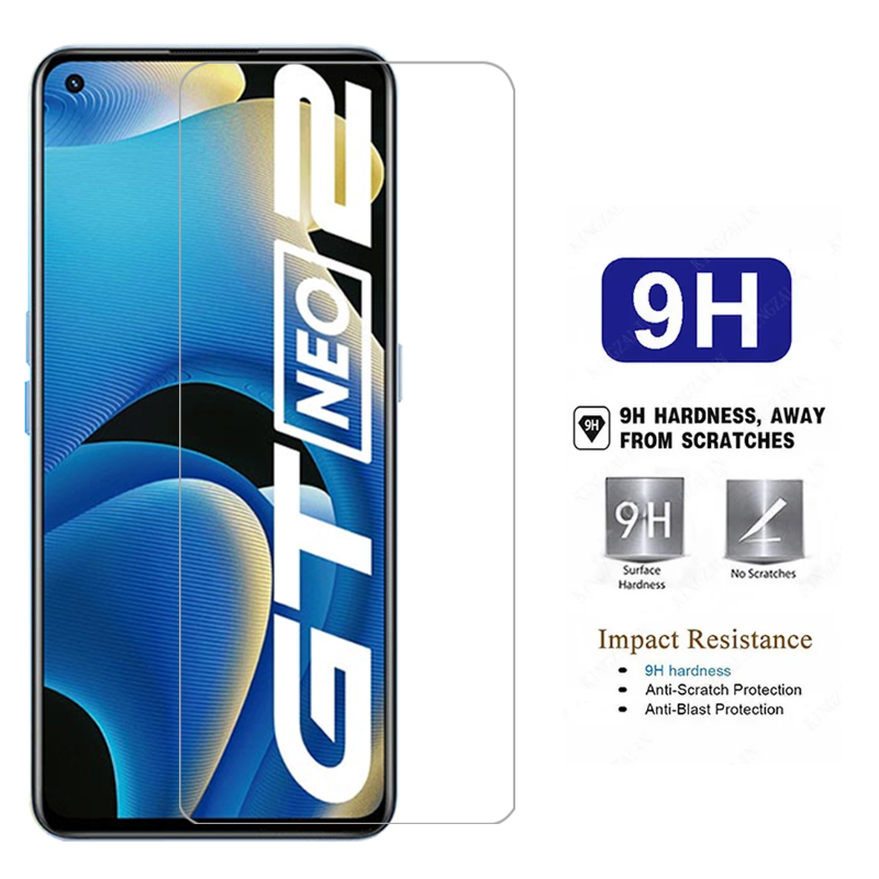 GT NeRealme Screen Protector on Tempered Glass Me o2 Realmegt Neo 2 5G Mobile Film Glas Realmi Relme Real Realme GT Neo2 Protection. 