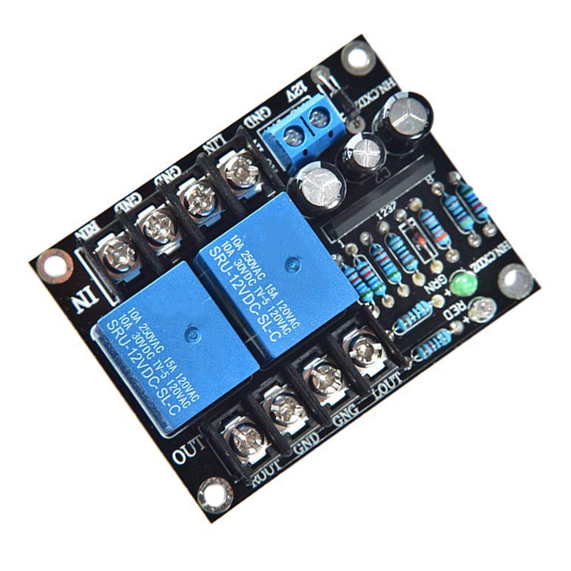 UPC1237 DC 12-24V Dual Channel Speaker Protection Circuit Board Boot Mute