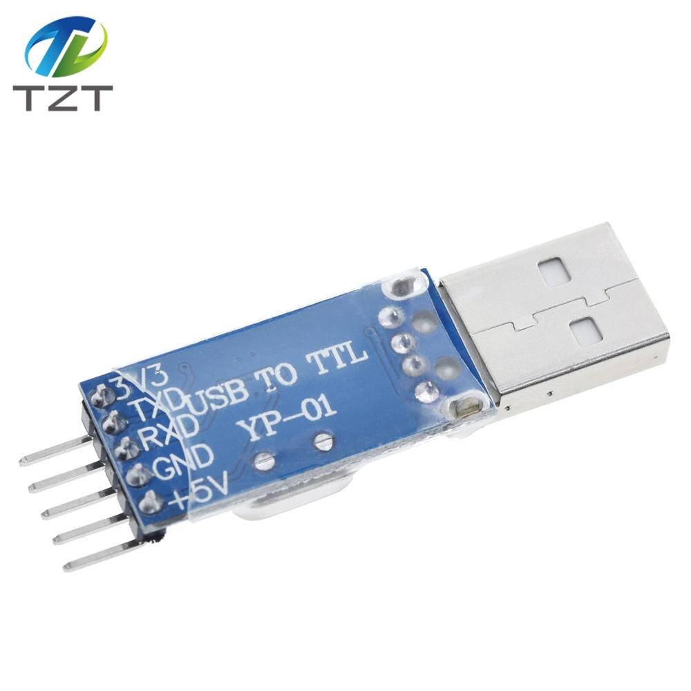 【happy one】toTTL / USB-TTL / STC microcontroller programmer / PL2303 in nine upgrades with a transparent. 