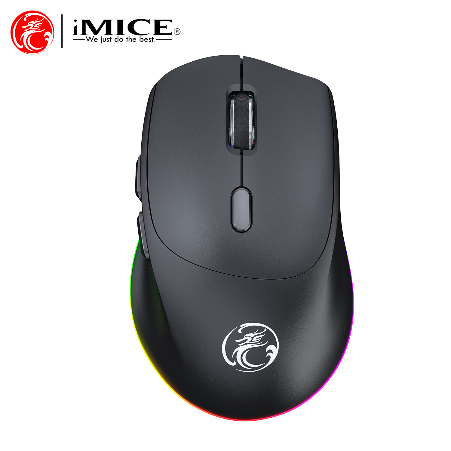 imice Silent Rechargeable Wireless Mouse with built-in lithium battery TYPE-C USB port is in stock. 