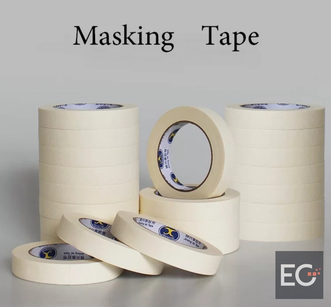 Masking Tape 1 inch 20 yards for Painting & Decorating. 
