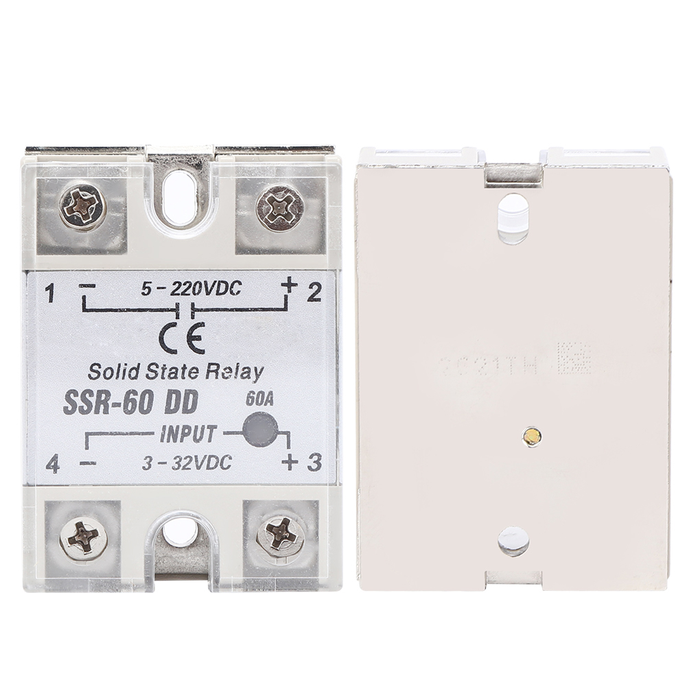 DC-DC Solid State Relay Fast heat dissipation Load Current 60A Installation Bolted for Signal light Industrial field. 