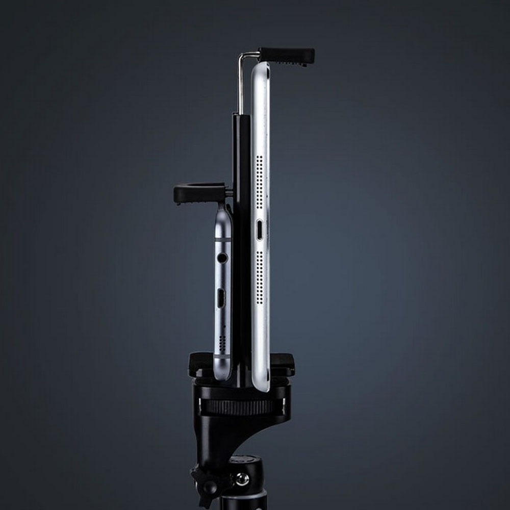 Tripod, gimbal, stand, camera, selfie stick, universal PAD, tablet fix, large screen, mobile phone, live clip. 