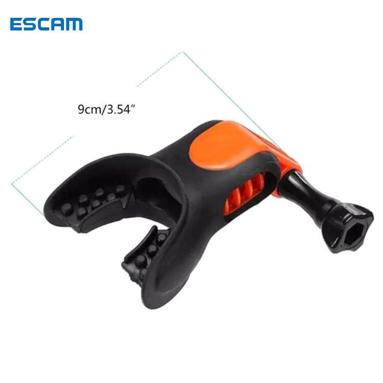 ESCAM X-311 Gopro Mouth Surfboard Mount  for GoPro DJI Osmo Action Sport Camera Surfing Mouth Bite Connector Surf Teeth Brace Holder Mount with Float Block. 