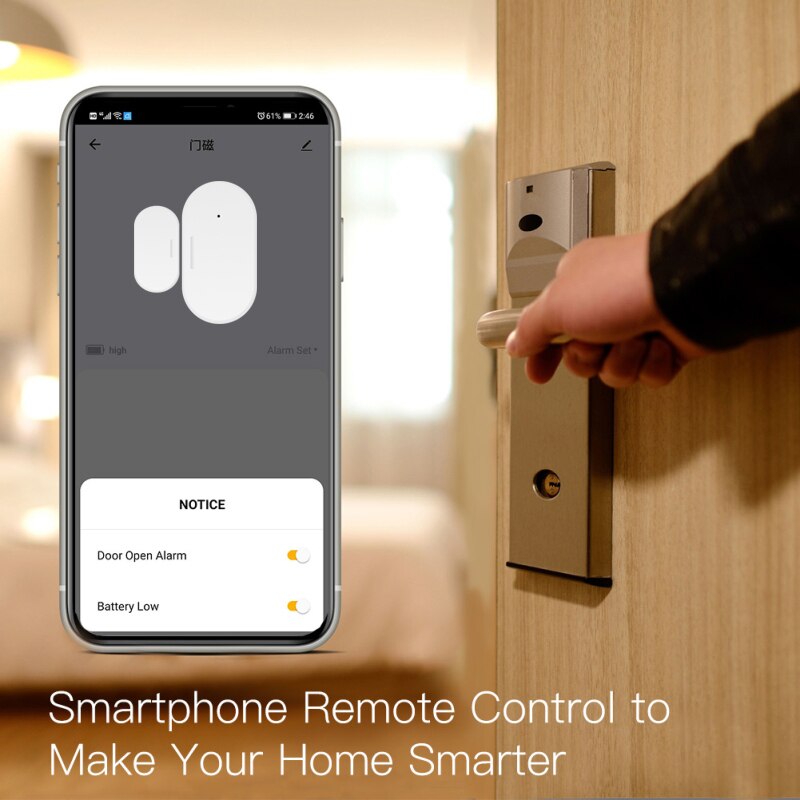 Ewelink Smart Home  Door Sensor Window Open Detectors House Security Protection Alarm Home Security Alert System. 