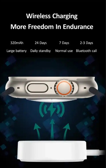 HK8 Pro Max Ultra Smart Watch Men 49mm AMOLED Screen Compass NFC Smartwatch Blood Pressure Fitness Watches for Android IOS 2023. 