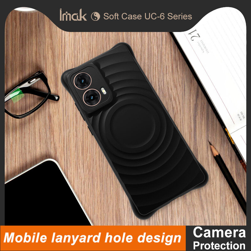 For Motorola Moto G85 5G Case Matte Finish Camera Protection Shockproof Back Cover Casing. 