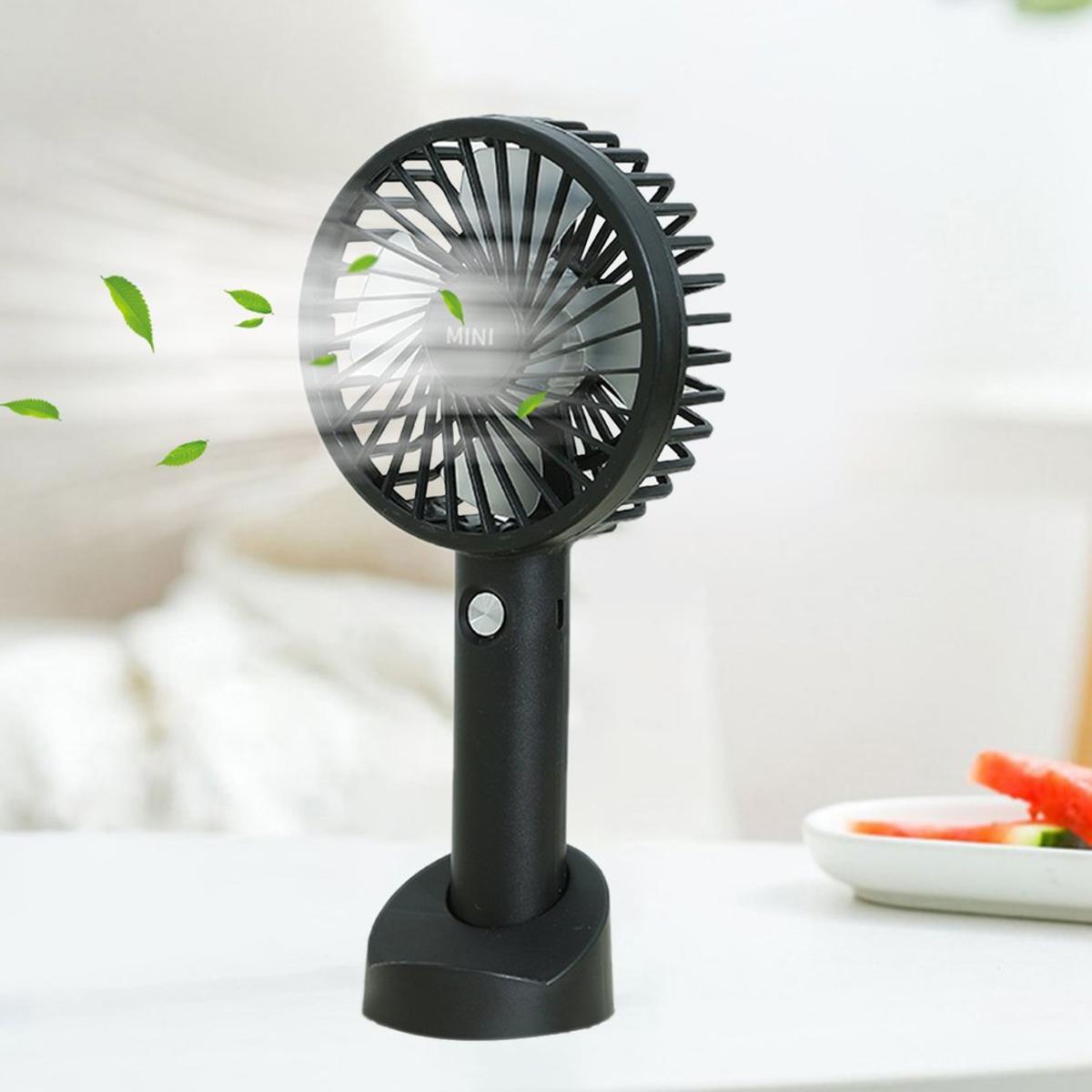 Mini USB Handheld Fan Portable Rechargeable Battery Operated