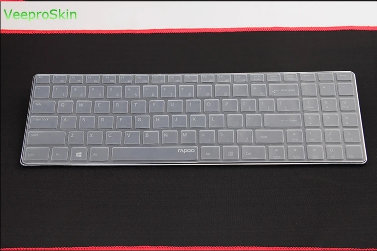【3C VictoryEagle】skin protector  keyboard For RAPOO 9300M 9300P 9100P E9100P X8100 8200P N7000 9300 9100 9070 9160