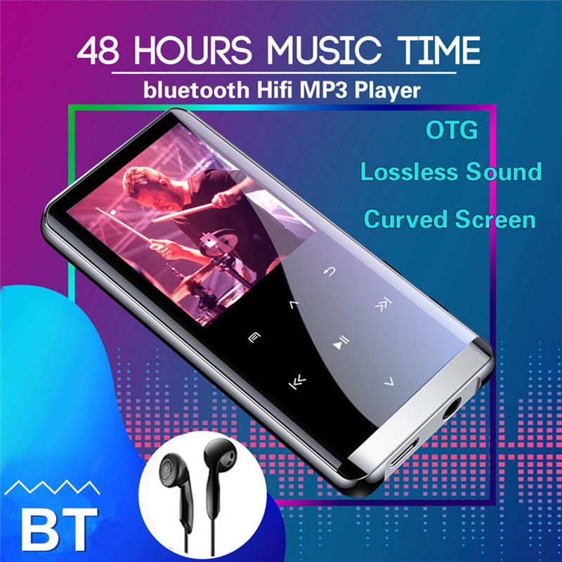 MP3 Player Without Bluetooth M13 Walkman 1.5 Inch 128x160 Pixels,64GB. 