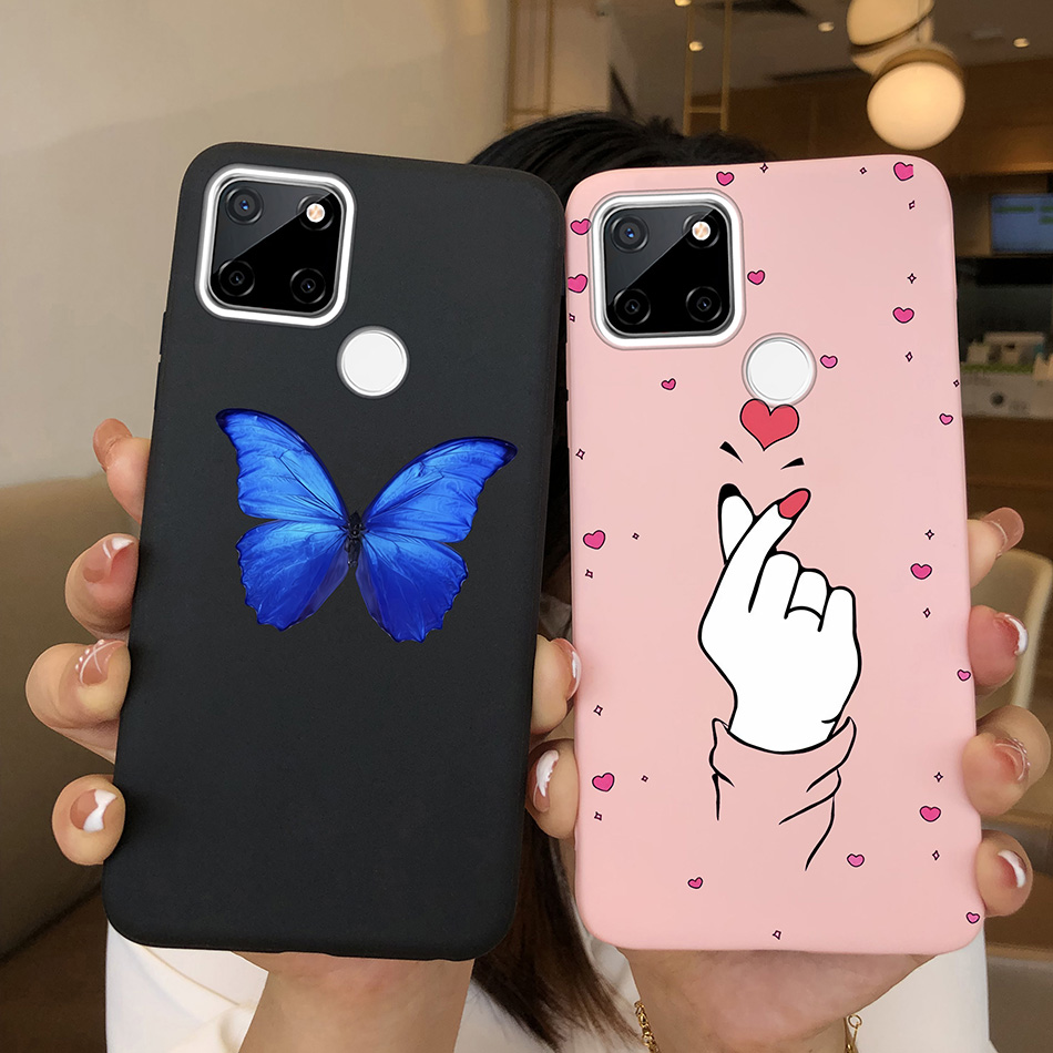 For OPPO Realme C25 C25S C25Y Case Cartoon Soft Silicone Matte Shockproof Phone Back Cover For Realme C 25 S Y Capa Funda Coque. 