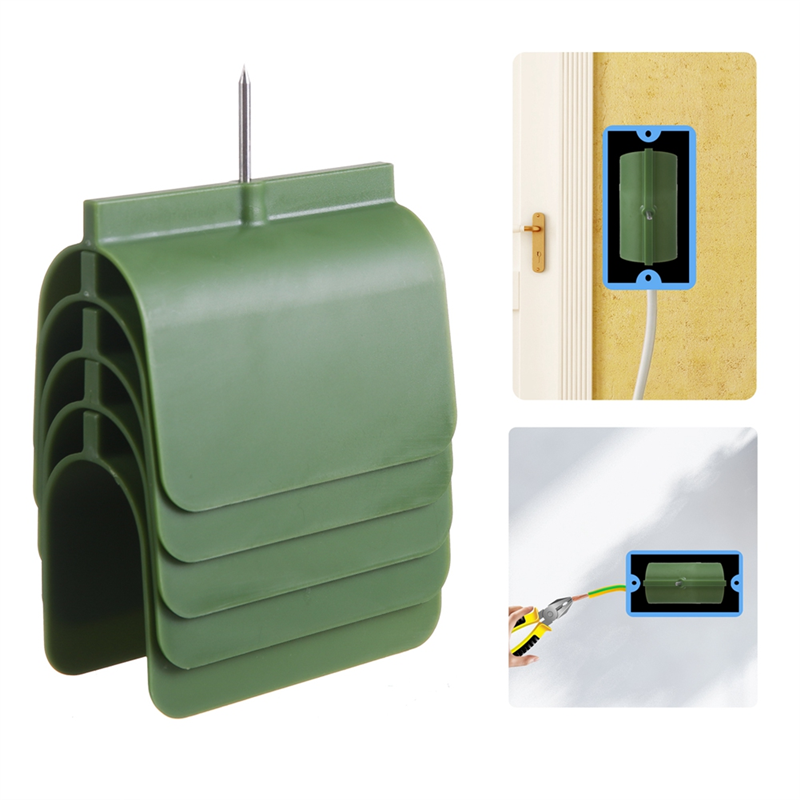 Drywall Outlet Marker Drywall Marking Tool Fit for Electrical Outlets,Wire Protection Drywall Electrical Box Locator Green. 