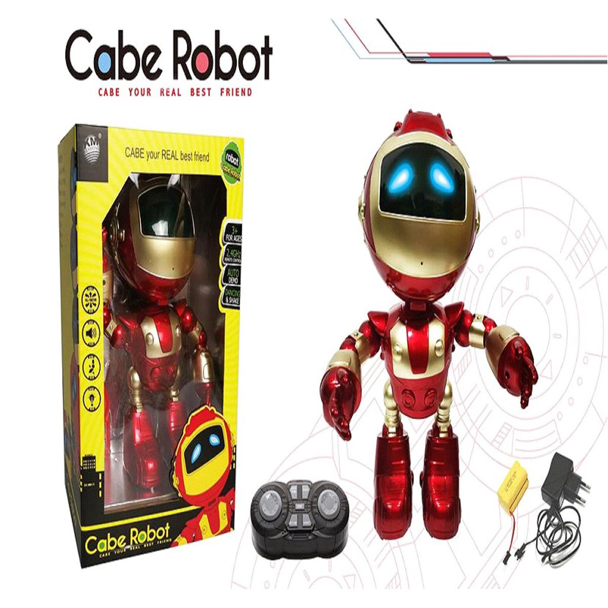 RC Robot Remote Control Rechargeable Ironman Figure Robot Toy 4 Function Electric Superhero Robot with Music Dance Light