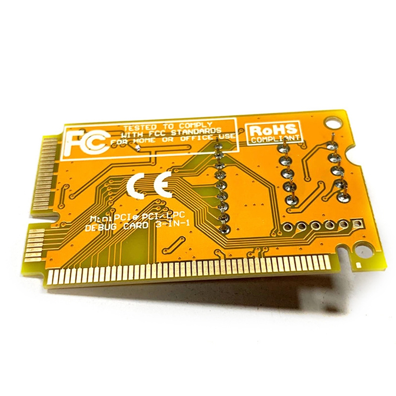 Multifunction 3 in 1 Debug Card Expert Mini PCI PCI-E LPC PC Laptop Analyzer Tester Diagnostic Post Test Card Part. 