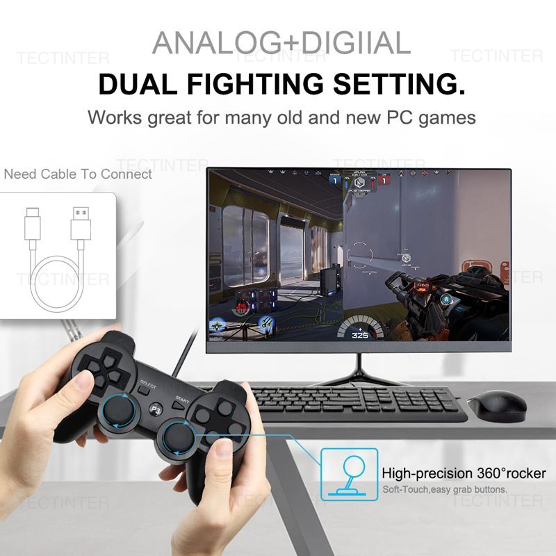 For SONY PS3 Controller Support Bluetooth Gamepad for PlayStation 3 Joystick Wireless Console for Sony SIXAXIS Controle For PC. 