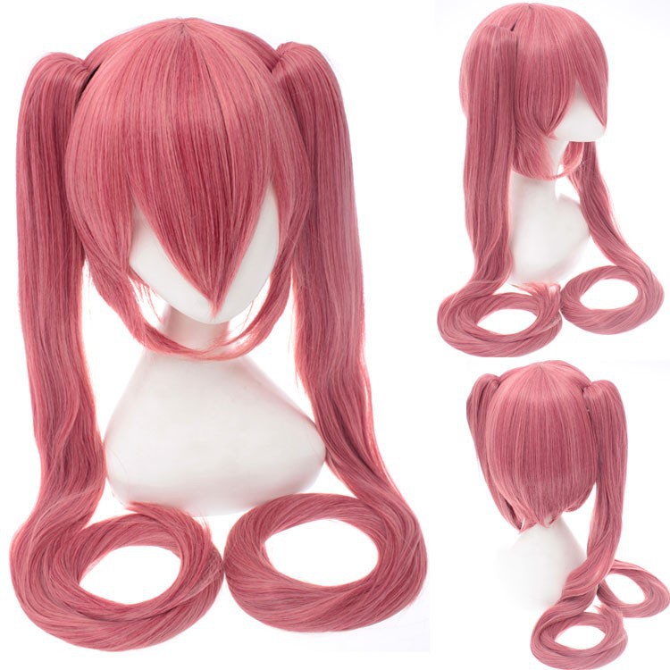 V Home Miku Chibon Sakura Hatsune Snow Hatsune Sakura Black Rock Fukami Hatsune Miku Wig cosp. 