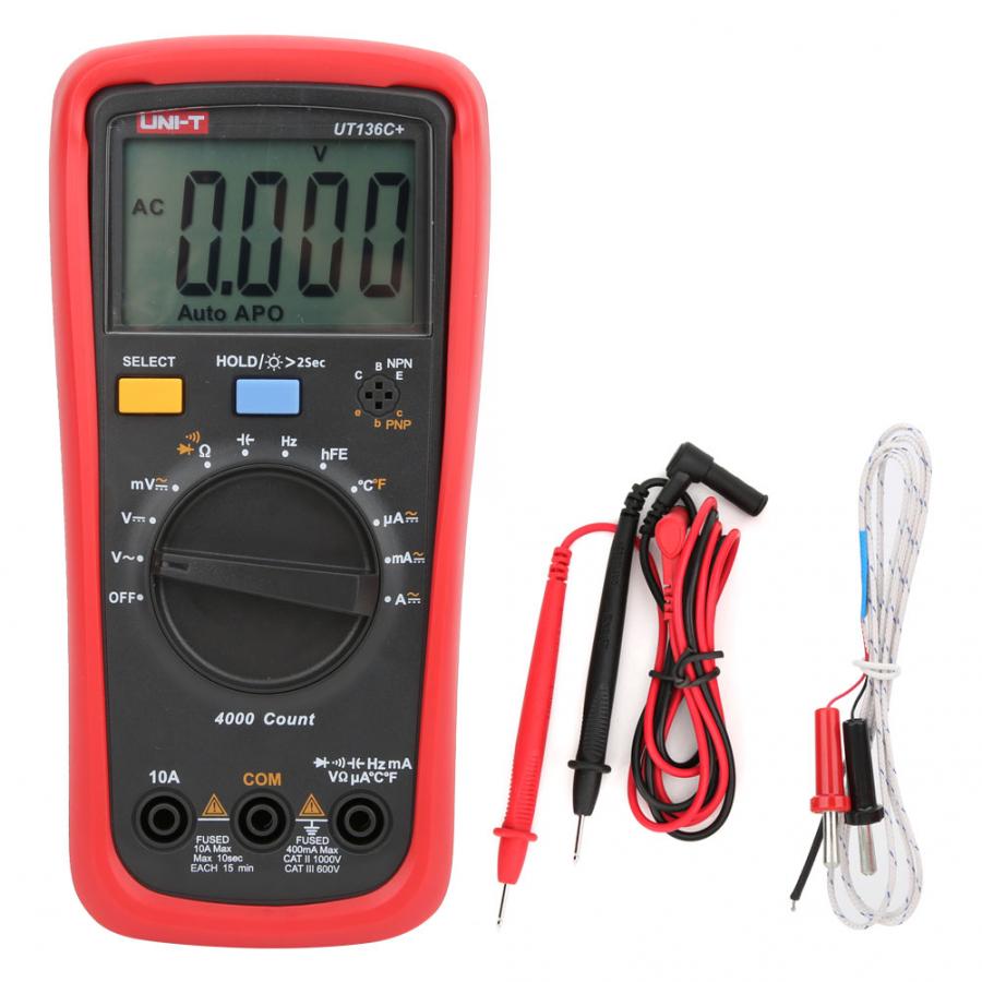 UT136C+ Auto-Range Digital Multimeter. 