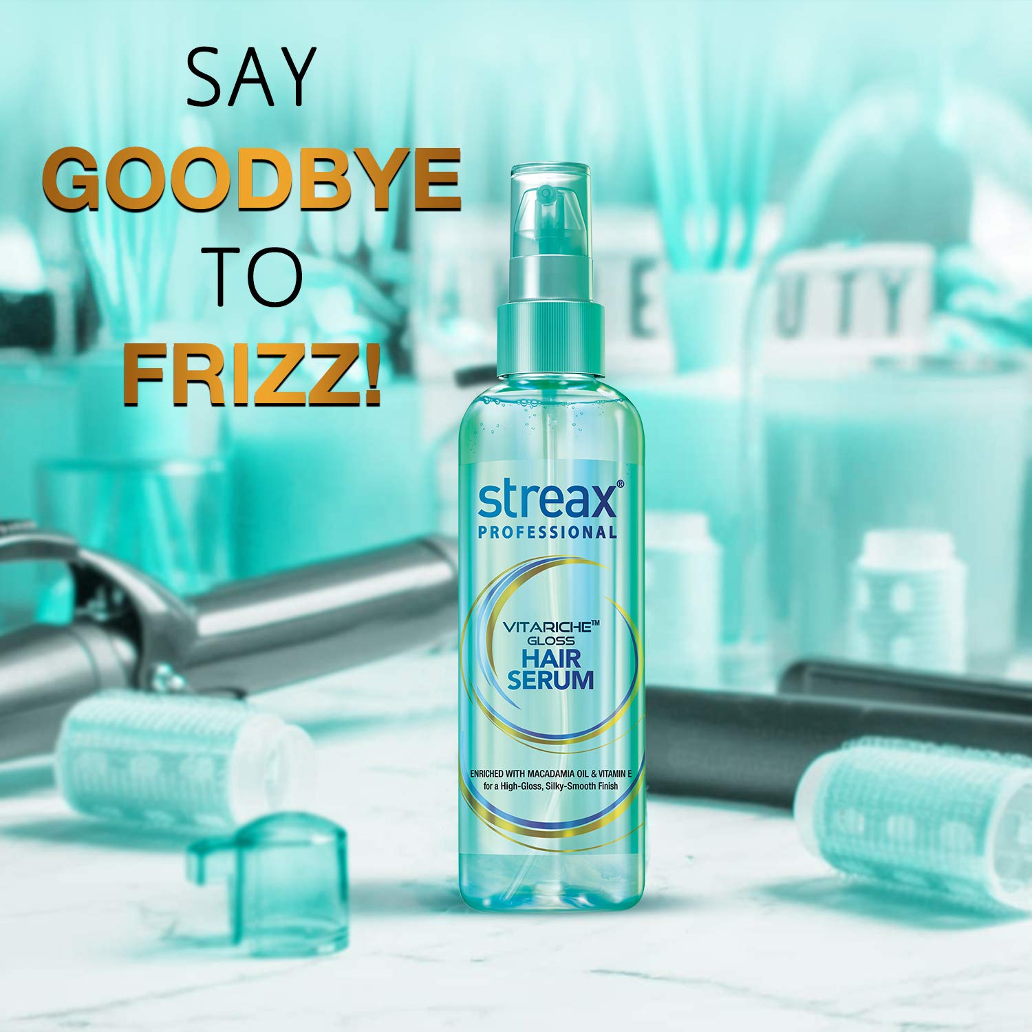 Streax -Professional Vitariche Gloss Hair -Serum -100 ml - Cut Price BD