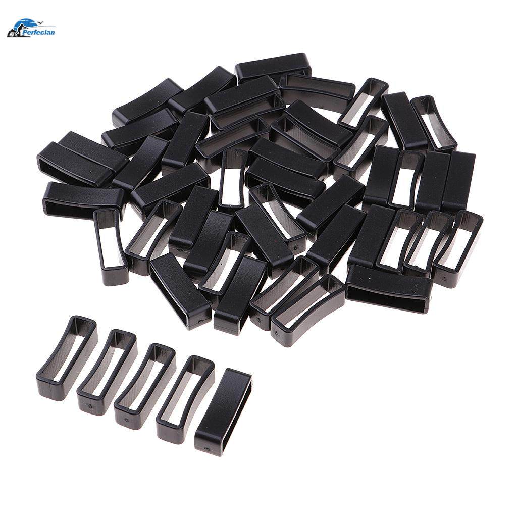50Pcs Rectangle Keeper Belt Loop Square Loop Buckle for 32mm. 