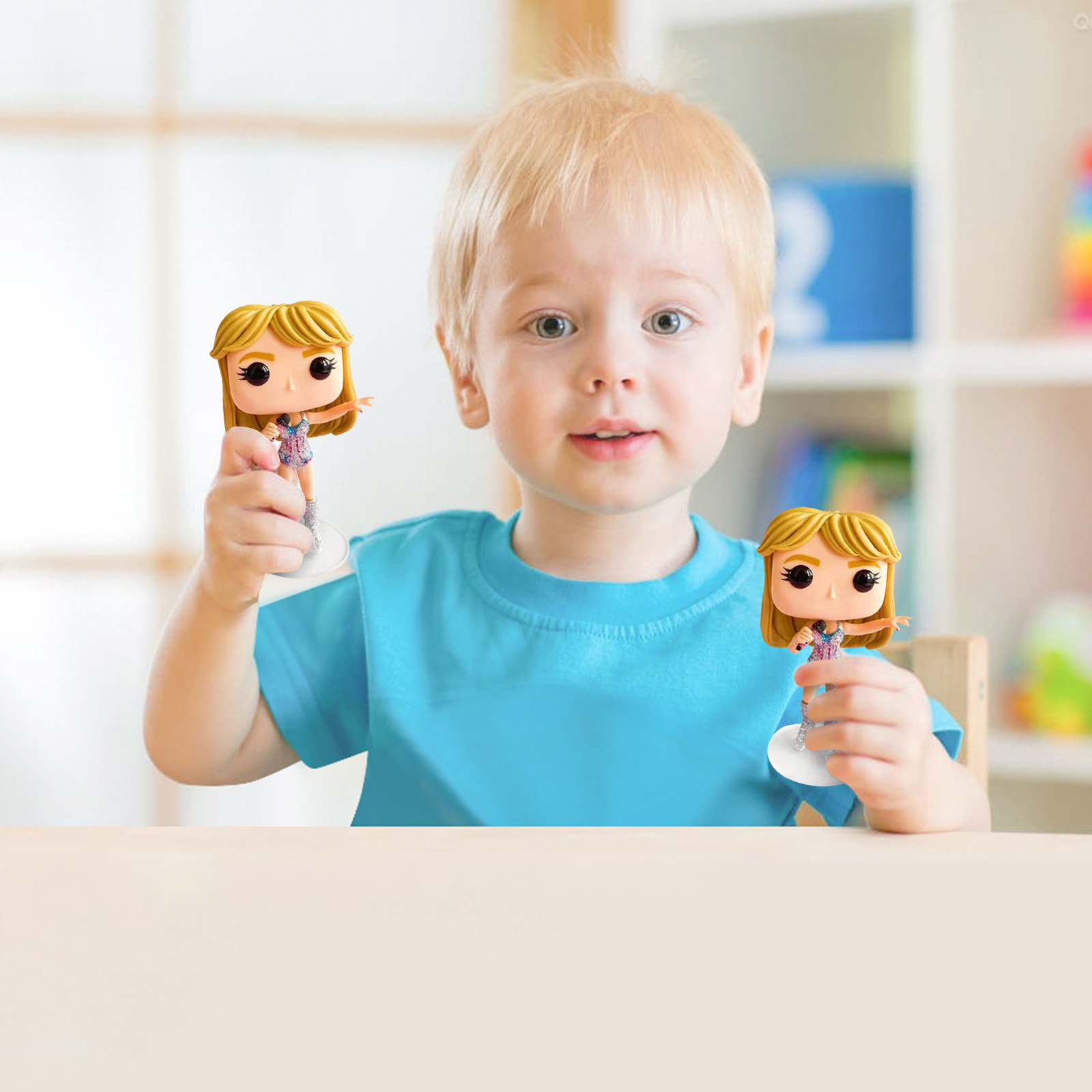 Taylor Cartoon Figures Dolls Swift Anime Characters Concert Styling Collective Models for Fans Gifts Home Desktable Decorations. 