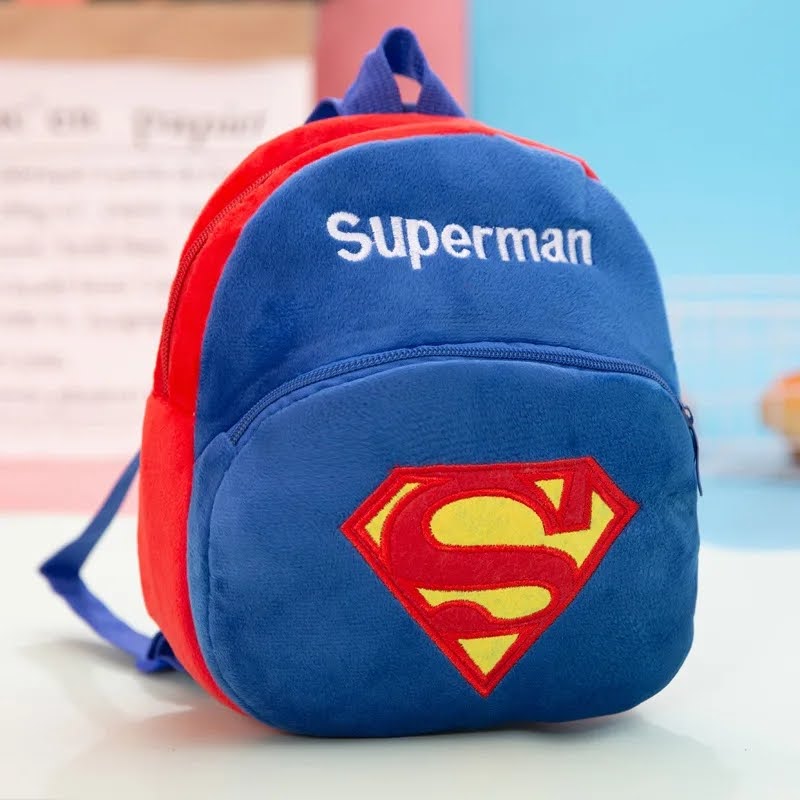 Mini Cartoon Plush Toddler Schoolbag For Children. 