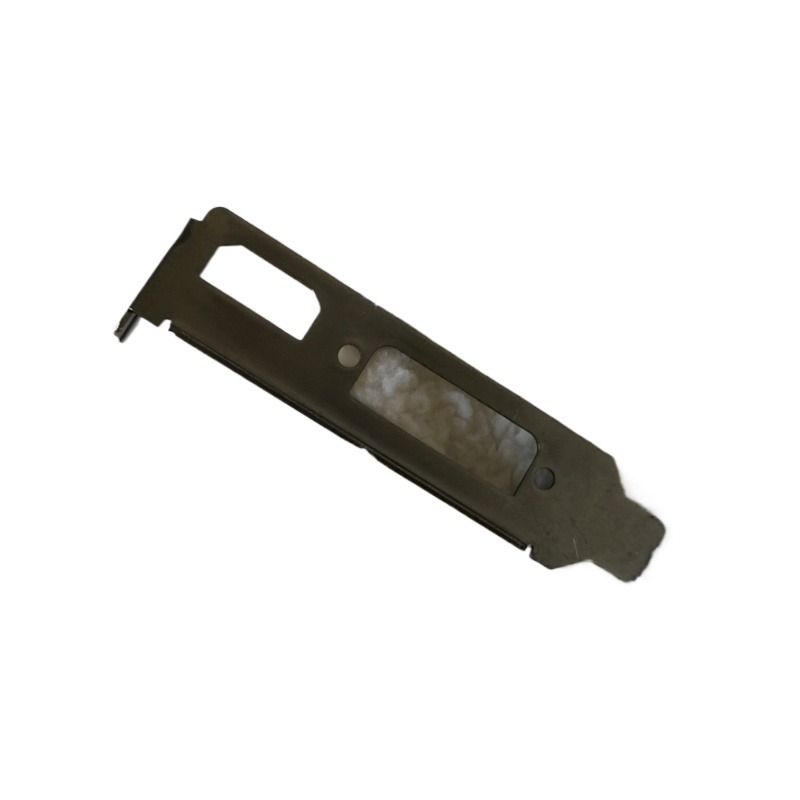 Host Case Low Profile PCI-E Bracket Half Size Panel for HDMI-Compatible DVI Port Computer Graphics Video Card 2in1