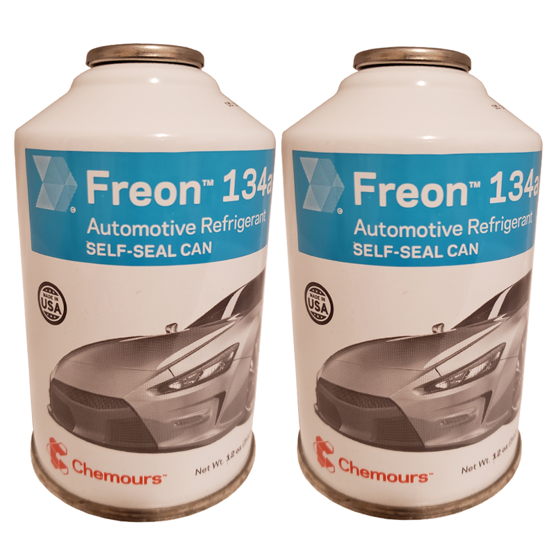 Dupont Suva R-134A Automotive A/C Air Conditioning Rrfrigerant With Can Valve. 