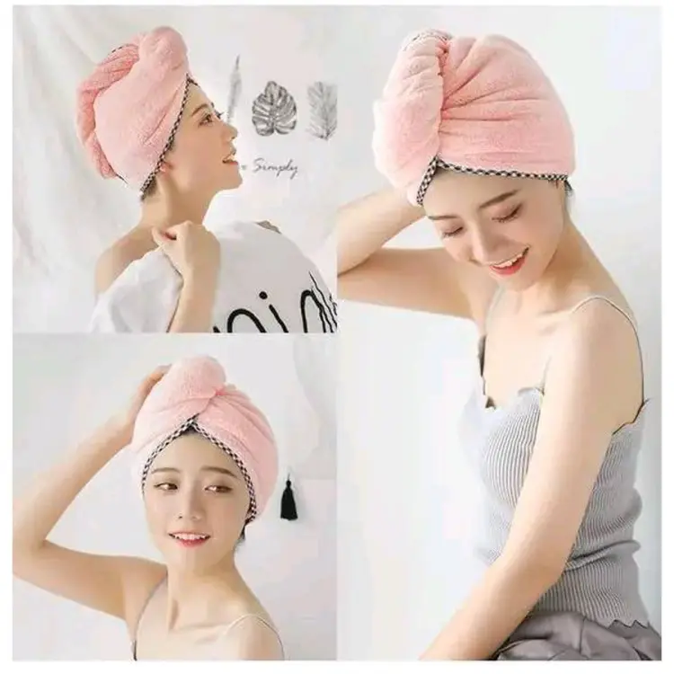 Towel that outlet dries hair fast