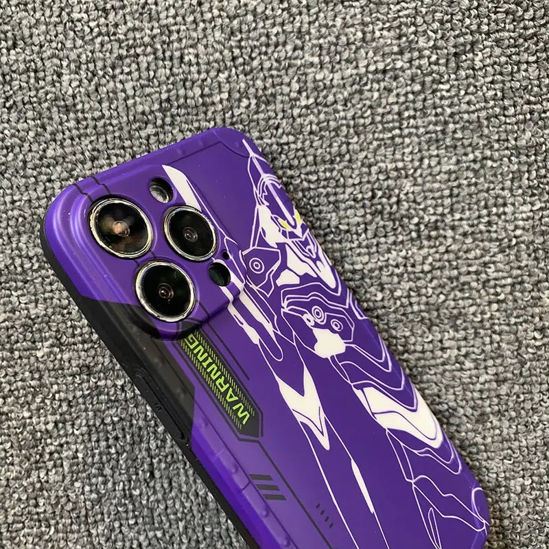 NEON GENESIS EVANGELION EVA-01 TEST TYPE phone case for iPhone 14 13 12 11 Pro Promax X Xs XR max plus All inclusive cover shell. 