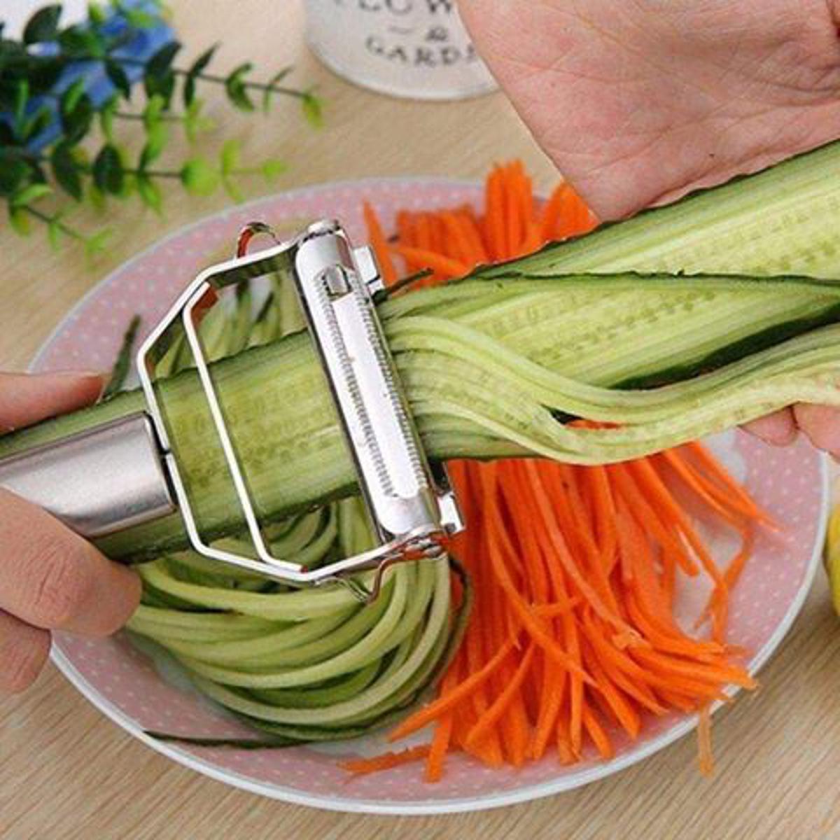 Julian Peeler For Vegetable - Simplify Your Kitchen Tasks With This Multi-Function Vegetable Peeler, Ideal For Peeling Potatoes, Carrots, And Cucumbers