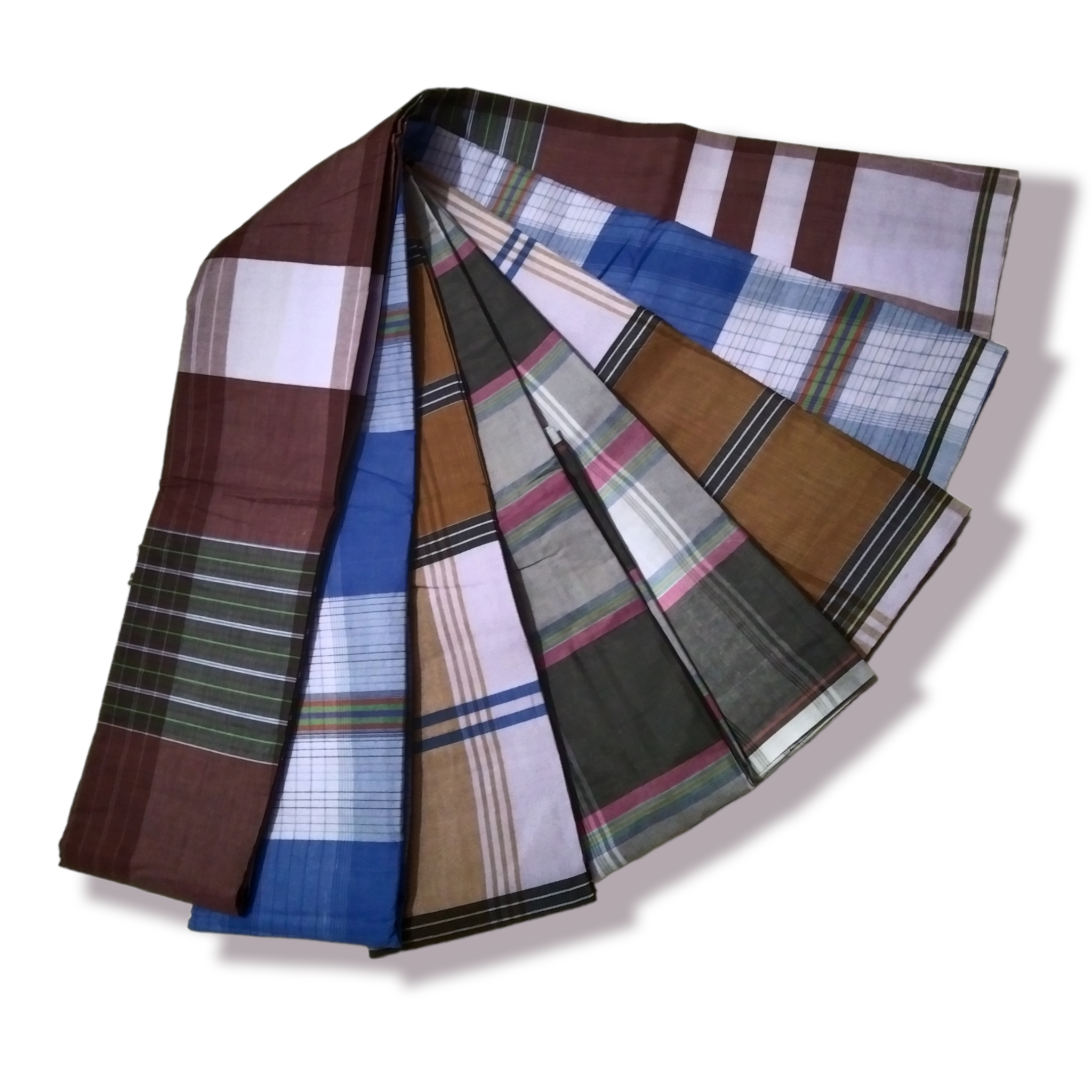 Polyester yarn Lungi 1 pcs / Wholesale Price Ever / Multicolor / Silai Koora / Stitched / Lungi For Men 4 hand / Check Design Lungi For Men