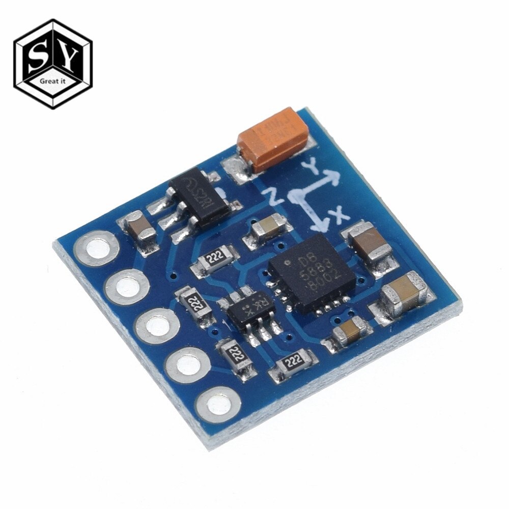 【Mary DAI Store】1PCS GY-271 Electronic Compass Compass Module HMC5883L Three-axis Magnetic Field Sensor. 