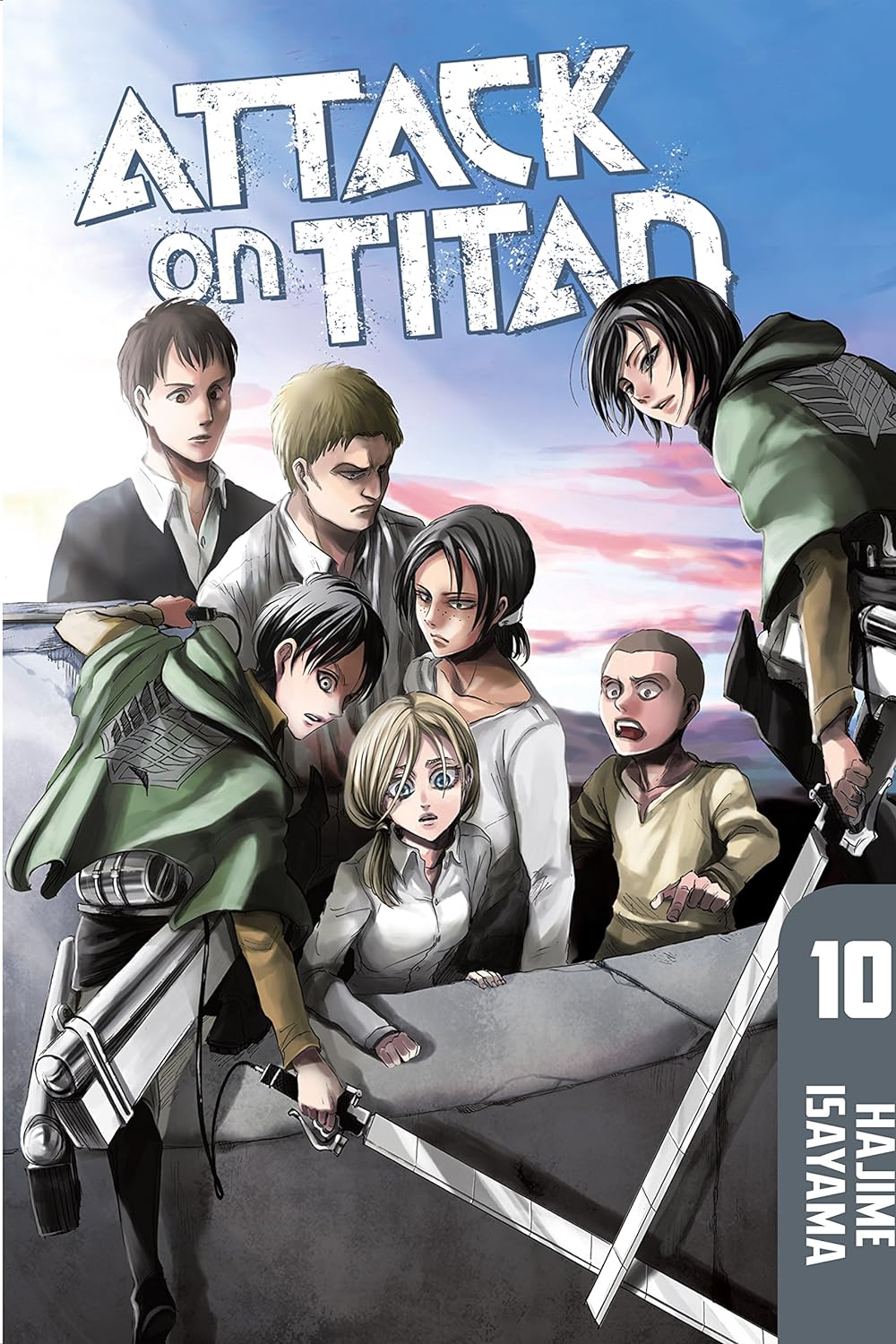 Attack on Ti t a n Vol. 3,4,5,6,7,8,9,10 only one